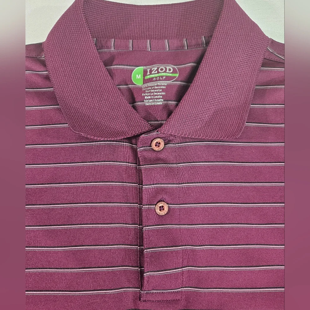 Izod X-Treme Function Golf Long Sleeve Shirt Mens Size Medium